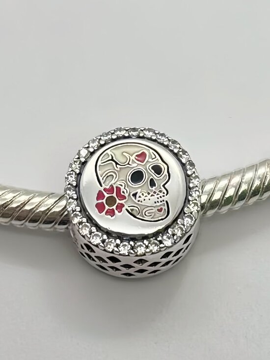 Pandora Jewelry - Pandora Day of the Dead Sugar Skull Charm